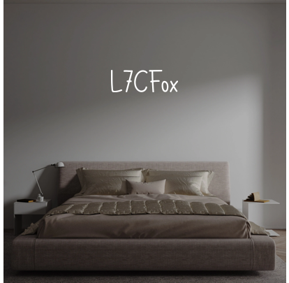 Custom text: L7CFox